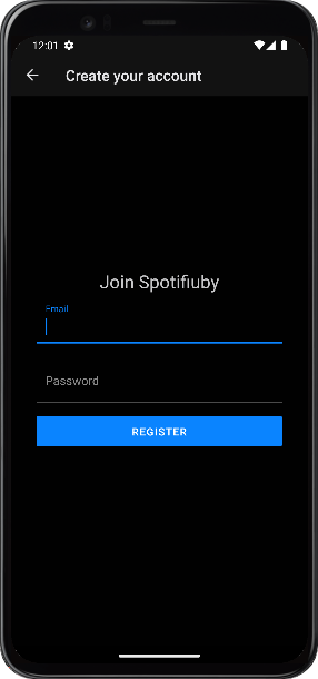 Register Screen